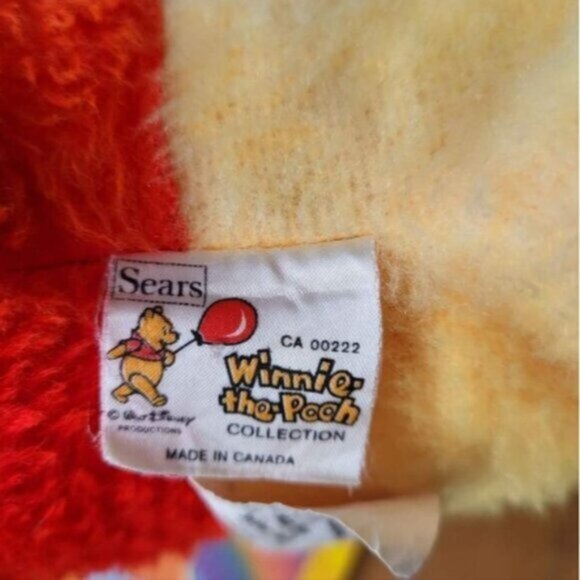 Vintage Winnie The Pooh Bear Plush 60s - Picture 7 of 10